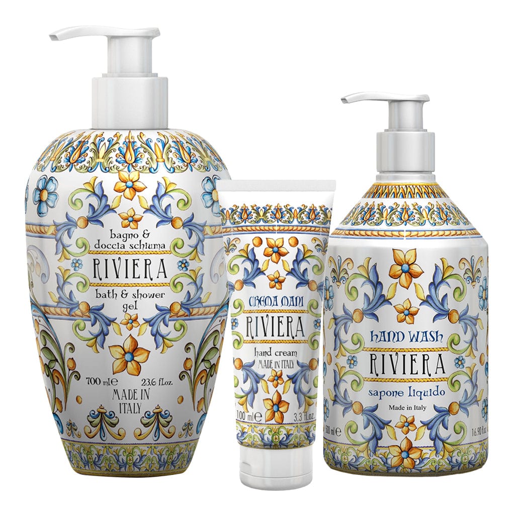 Rudy Riviera Bath & Body Gift Set – Body Wash, Hand Wash & Hand Cream from our Body & Bath collection by Rudy Profumi
