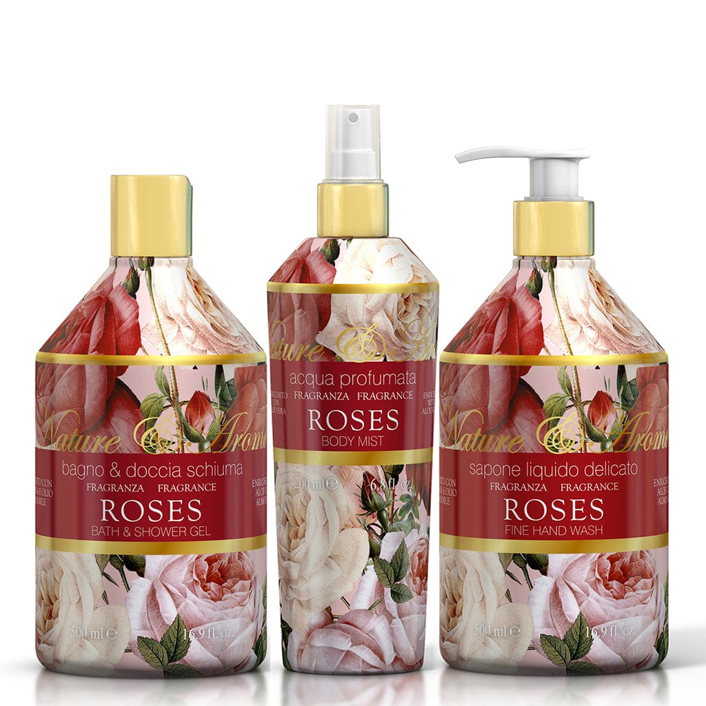 Rudy Rose Bath & Body Gift Set – Body Wash, Hand Soap & Body Mist from our Body & Bath collection by Rudy Profumi