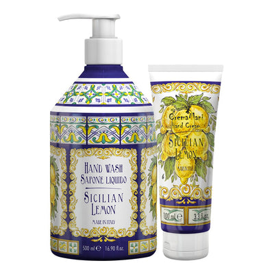 Rudy Sicilian Lemon Hand Wash & Hand Cream Bundle from our Body & Bath collection by Rudy Profumi