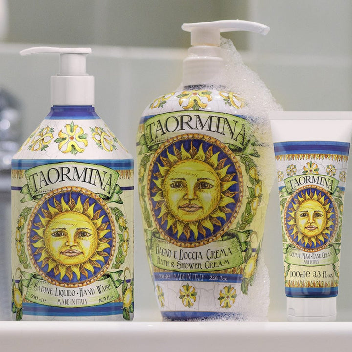 Rudy Taormina Bath & Body Gift Set – Body Wash, Hand Wash & Hand Cream from our Body & Bath collection by Rudy Profumi
