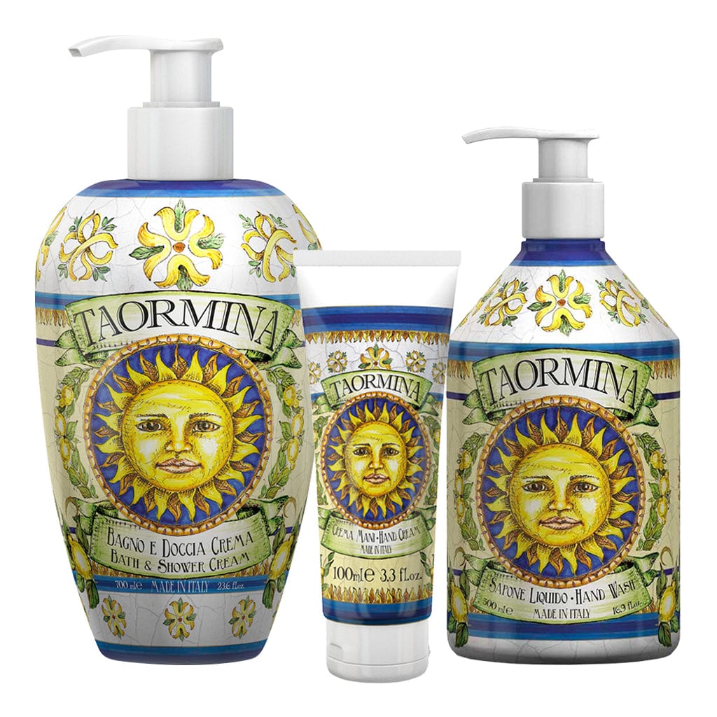 Rudy Taormina Bath & Body Gift Set – Body Wash, Hand Wash & Hand Cream from our Body & Bath collection by Rudy Profumi