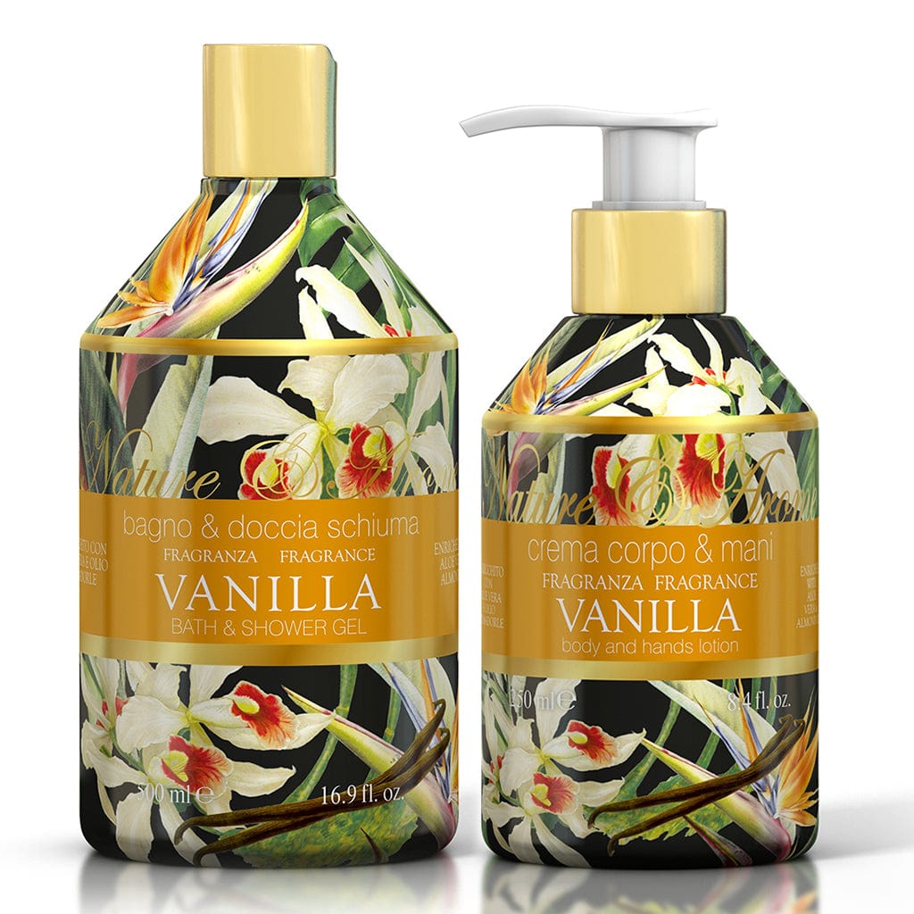 Rudy Vanilla Bath & Body Duo Gift Set – Body Wash & Hand & Body Lotion from our Body & Bath collection by Rudy Profumi