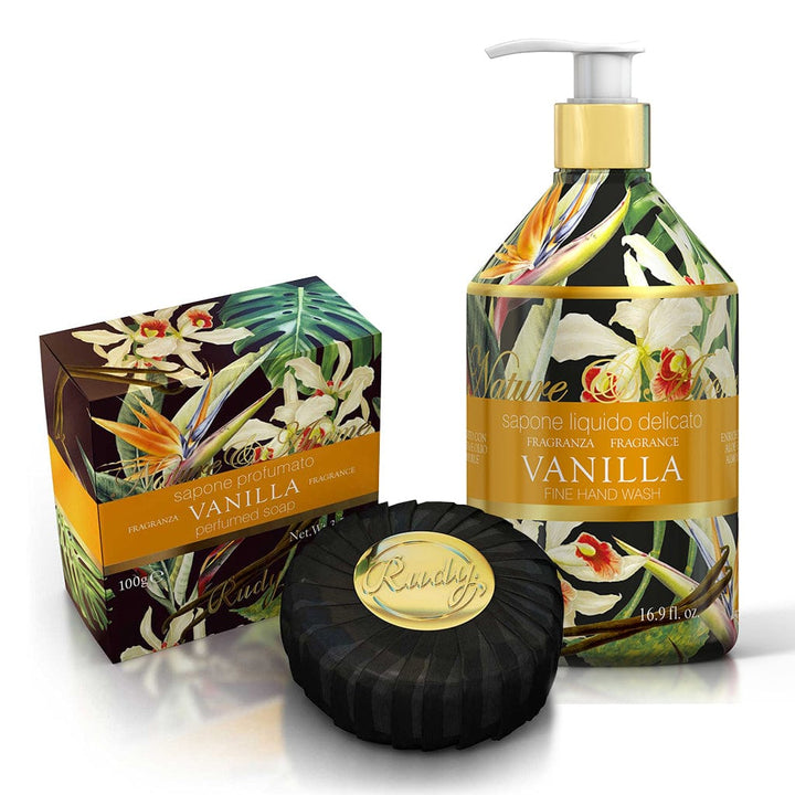 Rudy Vanilla Hand Care Duo Gift Set – Hand Soap & Soap Bar from our Body & Bath collection by Rudy Profumi