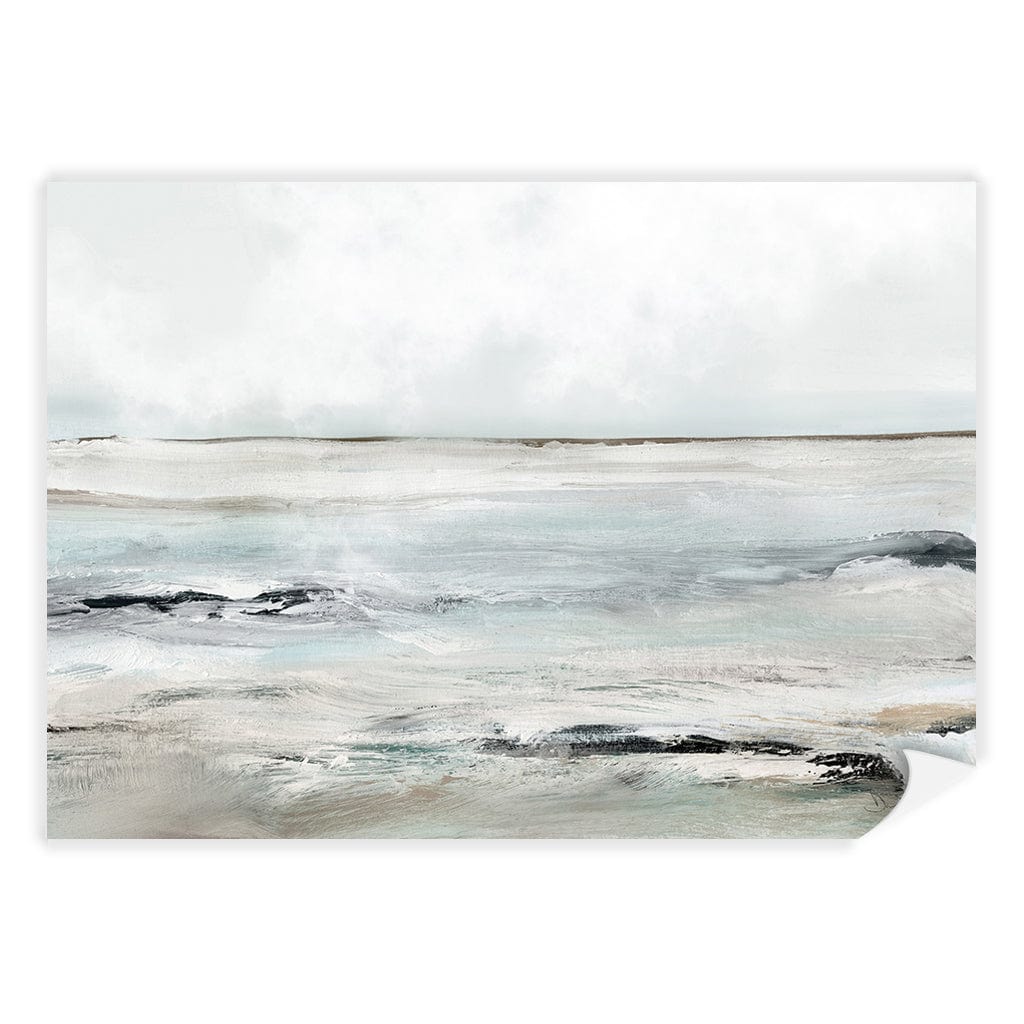 Sandy Bay Abstract Wall Art Print by Dan Hobday A4 (21 x 29.7cm) / Print Only / No Border from our Australian Made Framed Wall Art, Prints & Posters collection by Profile Products (Australia) Pty Ltd