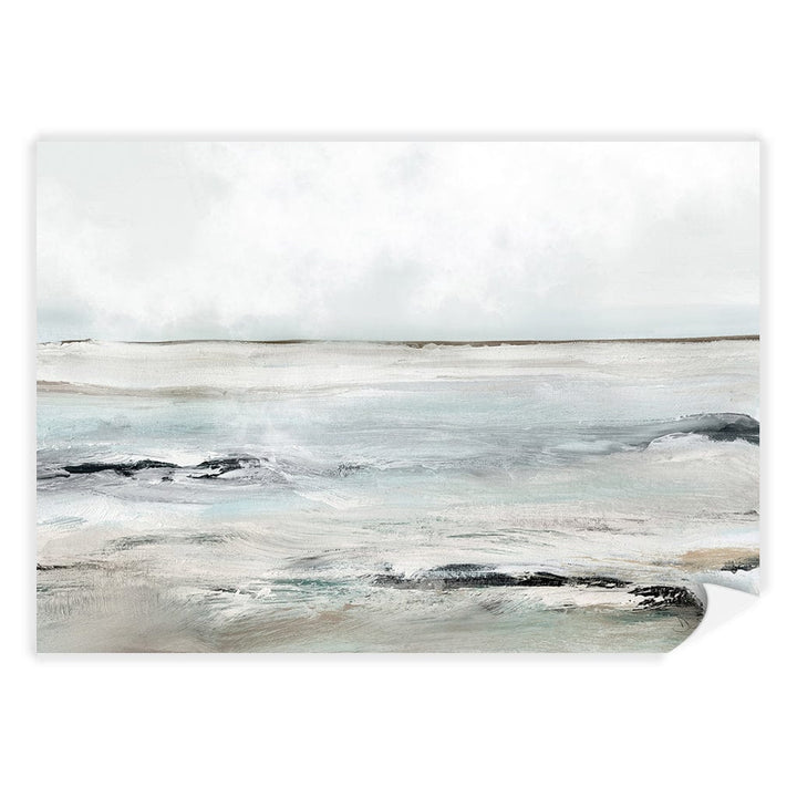Sandy Bay Abstract Wall Art Print by Dan Hobday A4 (21 x 29.7cm) / Print Only / No Border from our Australian Made Framed Wall Art, Prints & Posters collection by Profile Products (Australia) Pty Ltd