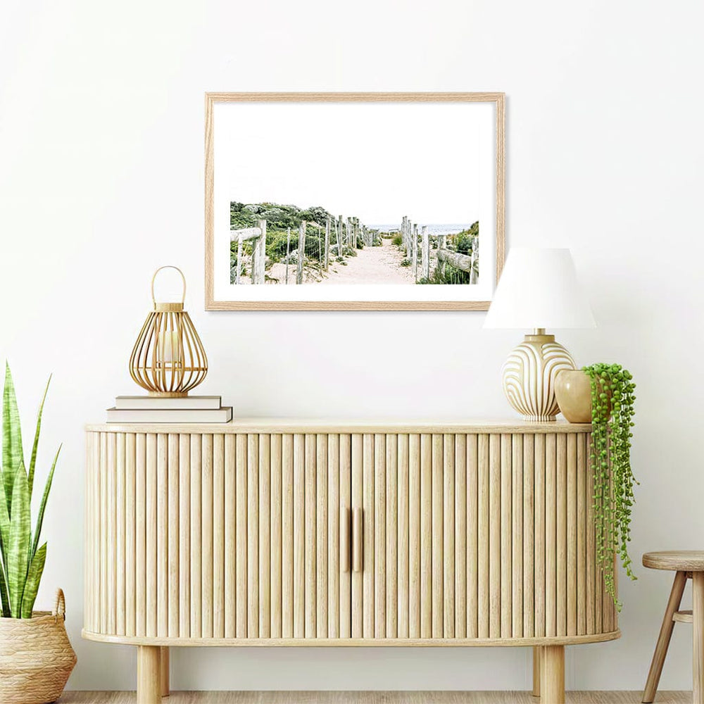 Sandy Path 1 Wall Art Print from our Australian Made Framed Wall Art, Prints & Posters collection by Profile Products (Australia) Pty Ltd