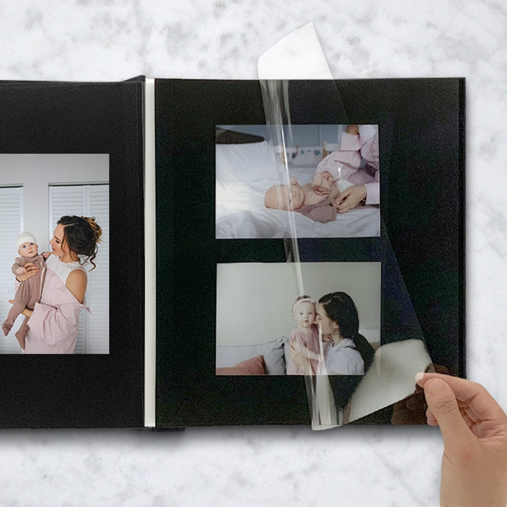 Self-Adhesive Black Photo Album Bundle 275x300mm – 2 Pack Peel & Stick Albums from our Photo Albums collection by Profile Products (Australia) Pty Ltd