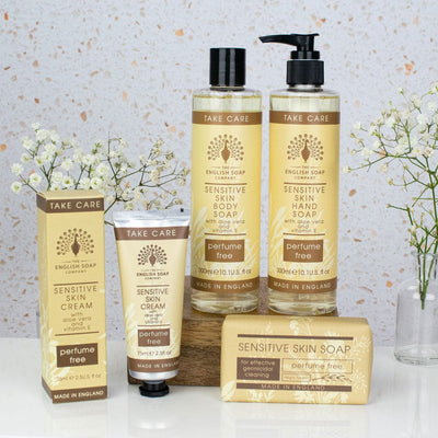Sensitive Skin Body Wash from our Liquid Hand & Body Soap collection by The English Soap Company