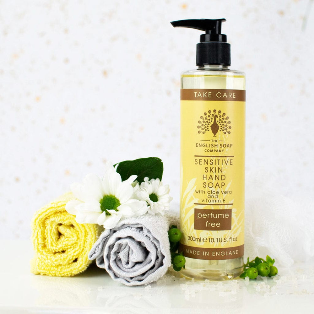 Sensitive Skin Hand Wash from our Liquid Hand & Body Soap collection by The English Soap Company