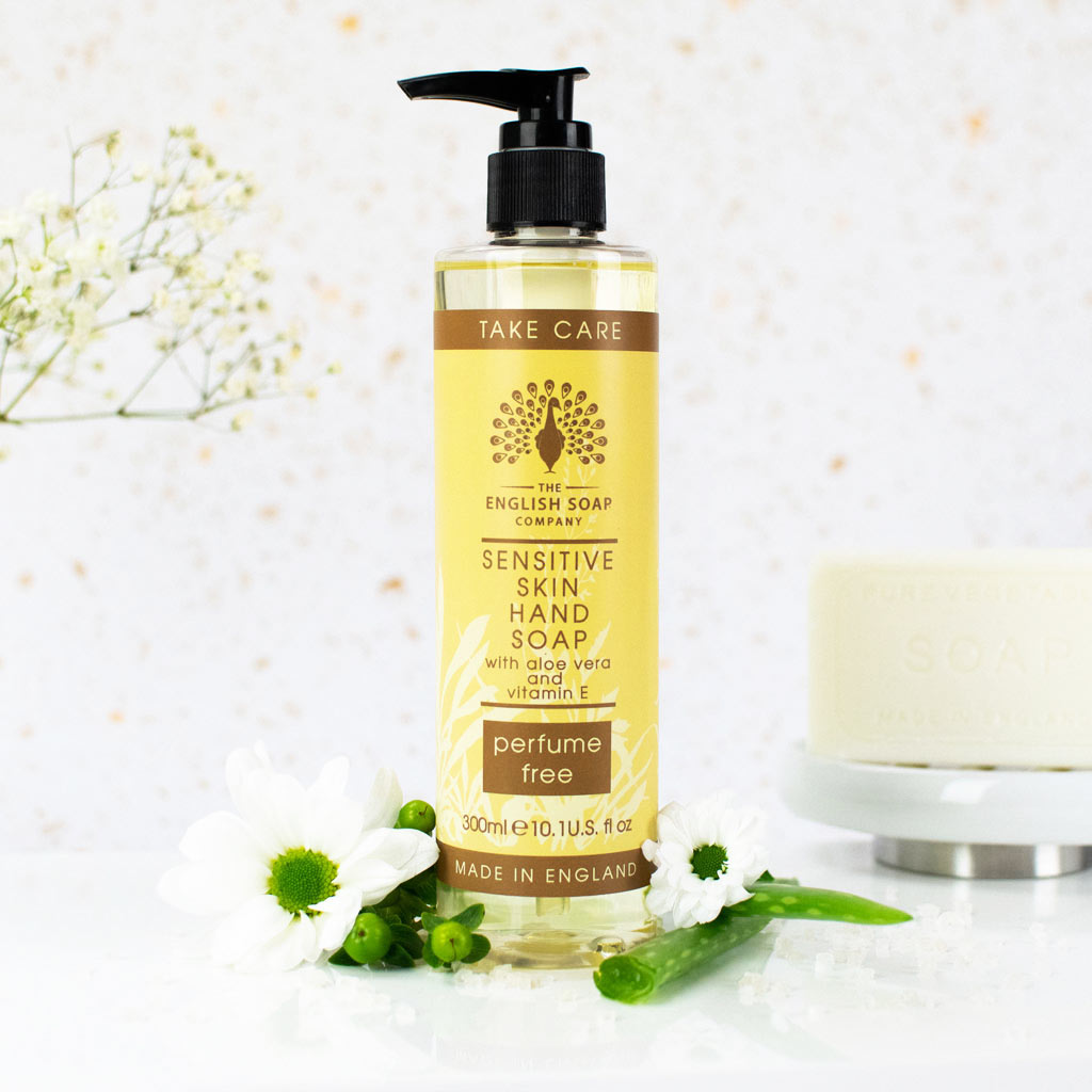 Sensitive Skin Hand Wash from our Liquid Hand & Body Soap collection by The English Soap Company