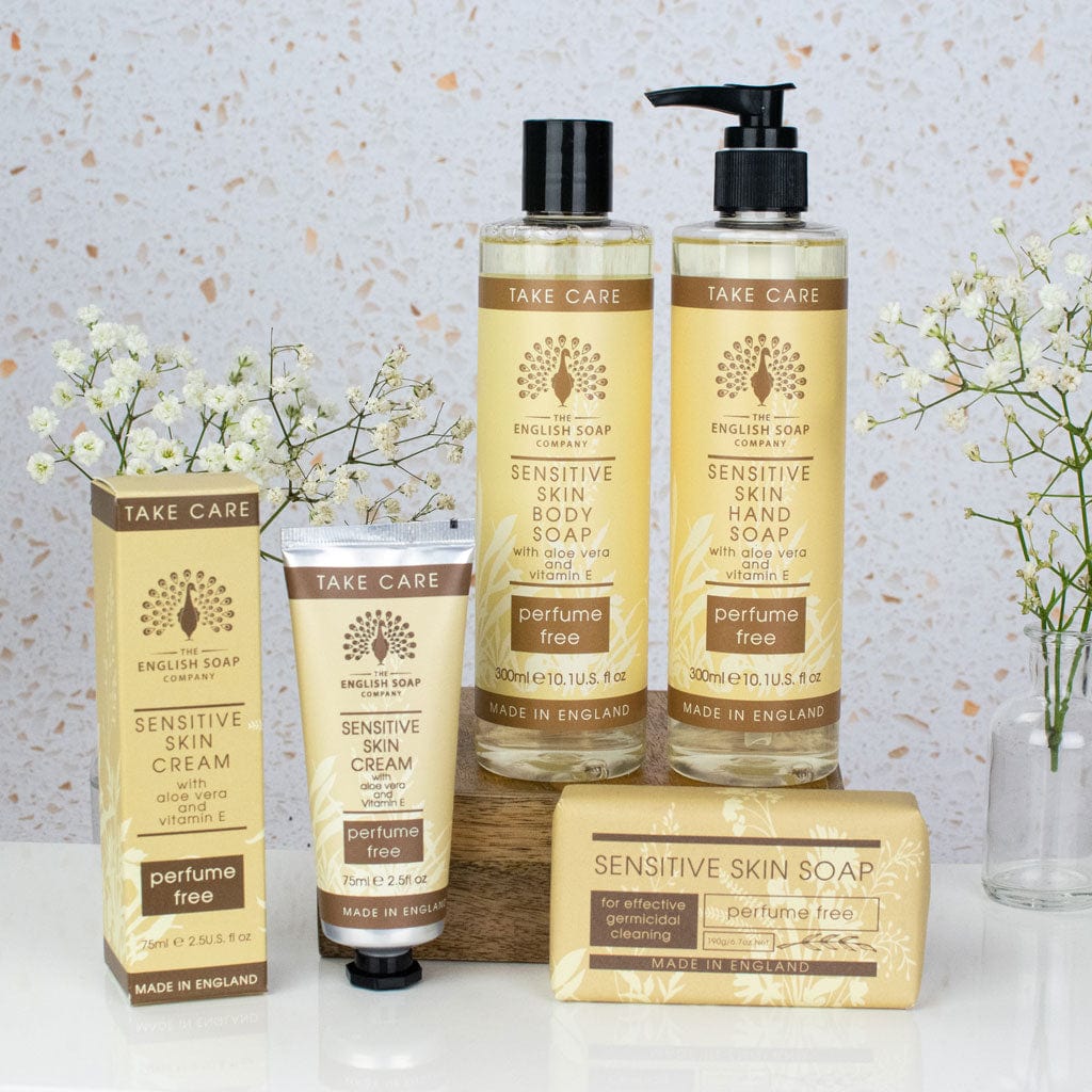 Sensitive Skin Hand Wash from our Liquid Hand & Body Soap collection by The English Soap Company