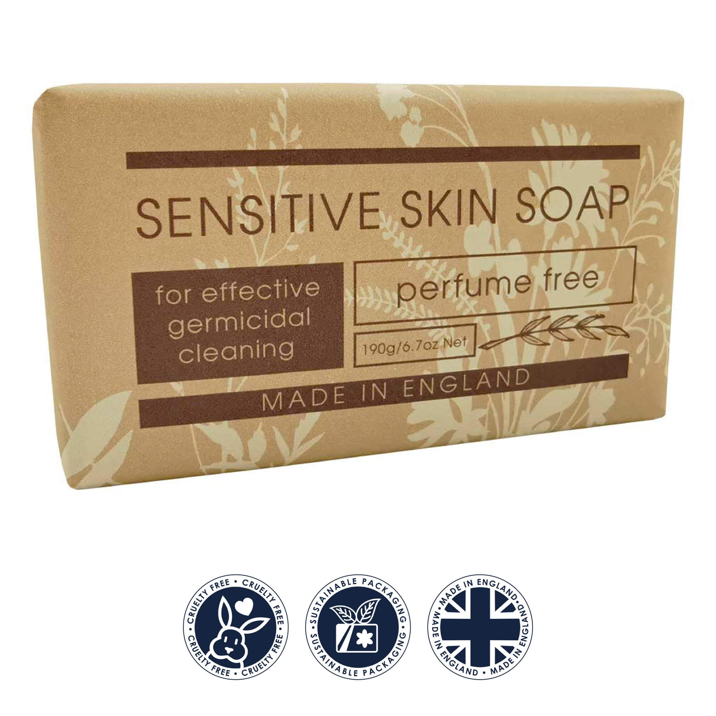 Sensitive Skin Soap Bar from our Luxury Bar Soap collection by The English Soap Company