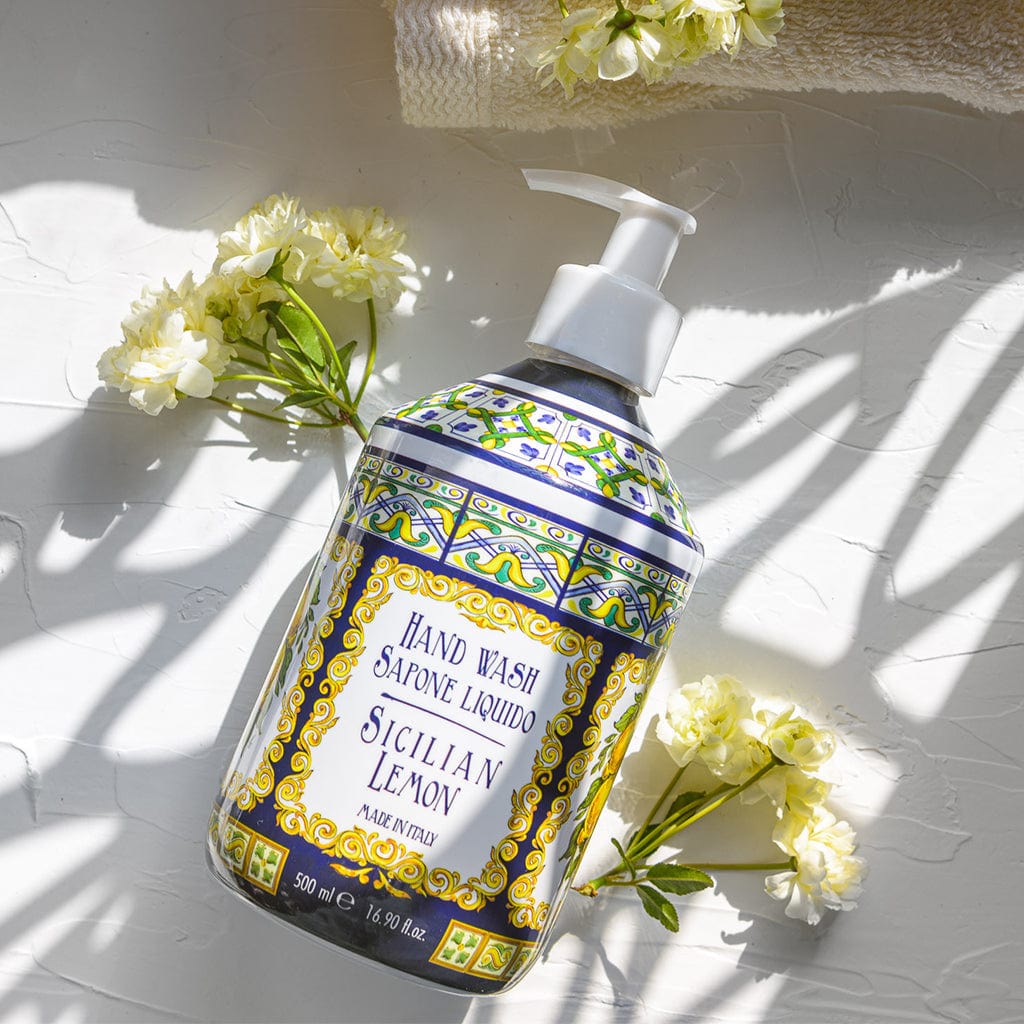 Sicilian Lemon Hand Wash - 500ml from our Liquid Hand & Body Soap collection by Rudy Profumi