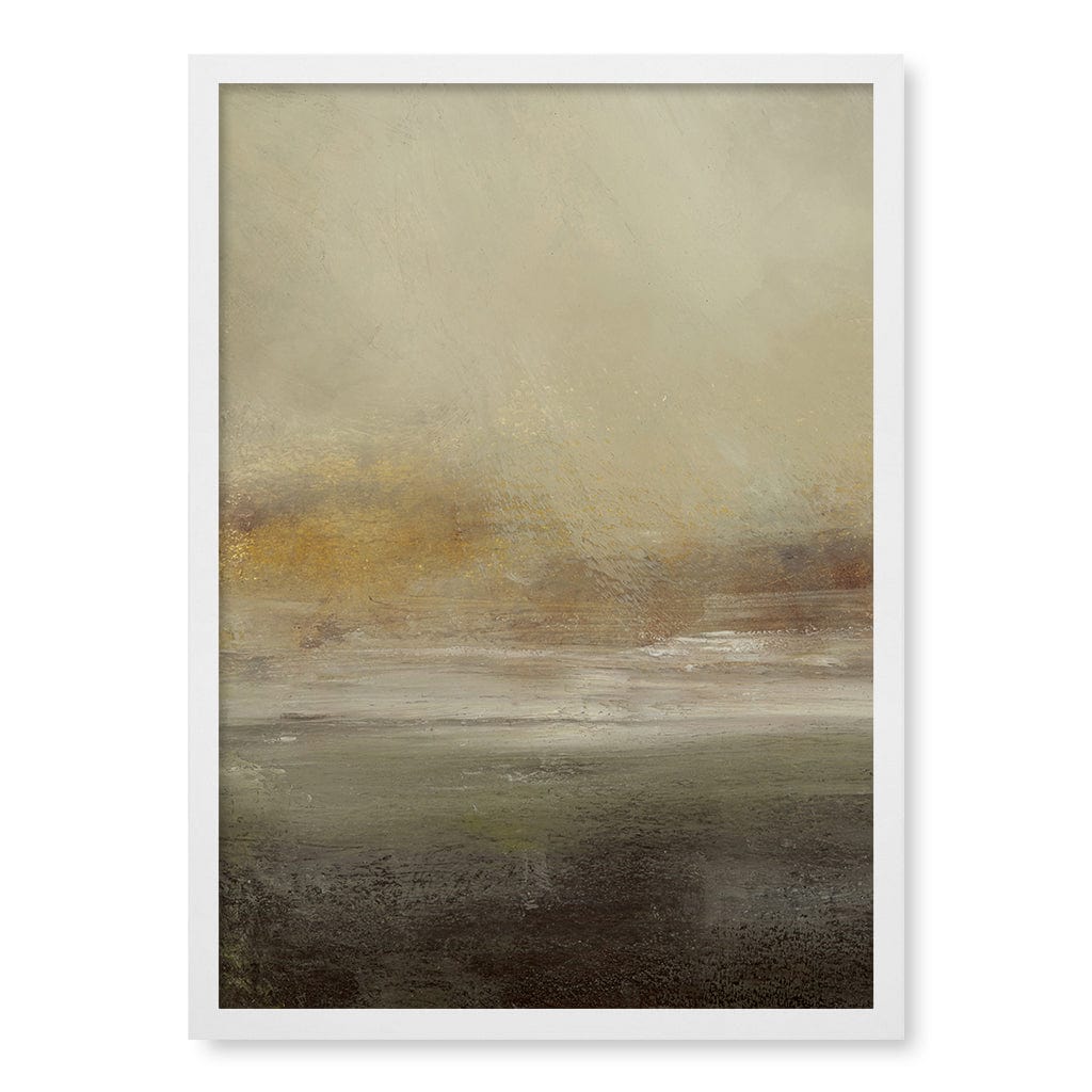 Sleepy Mist Abstract Wall Art Print by Dan Hobday A4 (21 x 29.7cm) / Matte White Frame / No Border from our Australian Made Framed Wall Art, Prints & Posters collection by Profile Products (Australia) Pty Ltd