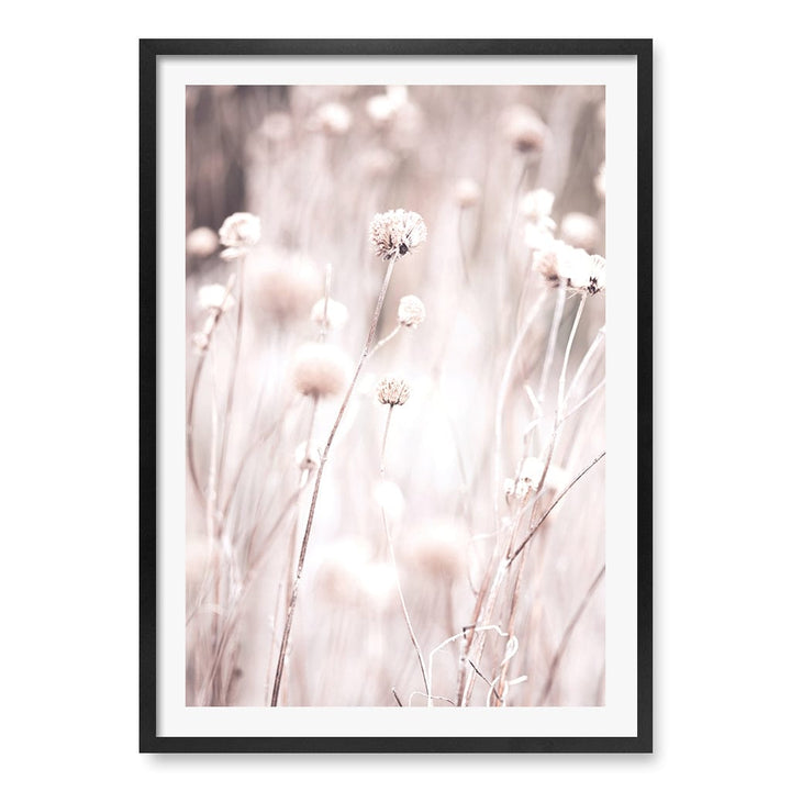 Soft Tone Grass Wall Art Print A1 (59.4 x 84.1cm) / Matte Black Frame / White Border from our Australian Made Framed Wall Art, Prints & Posters collection by Profile Products (Australia) Pty Ltd