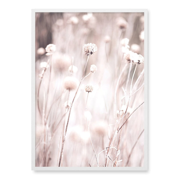 Soft Tone Grass Wall Art Print A1 (59.4 x 84.1cm) / Matte White Frame / No Border from our Australian Made Framed Wall Art, Prints & Posters collection by Profile Products (Australia) Pty Ltd
