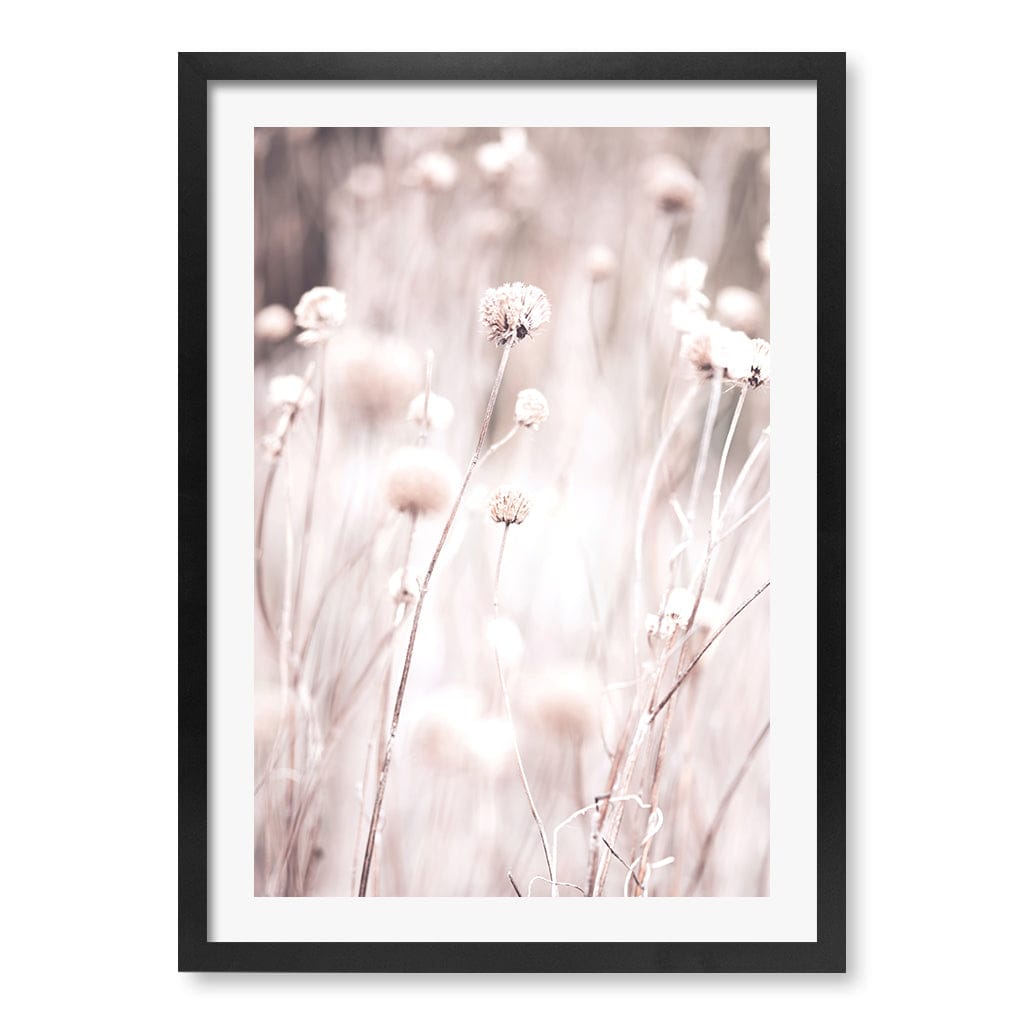 Soft Tone Grass Wall Art Print A2 (42 x 59.4cm) / Matte Black Frame / White Border from our Australian Made Framed Wall Art, Prints & Posters collection by Profile Products (Australia) Pty Ltd