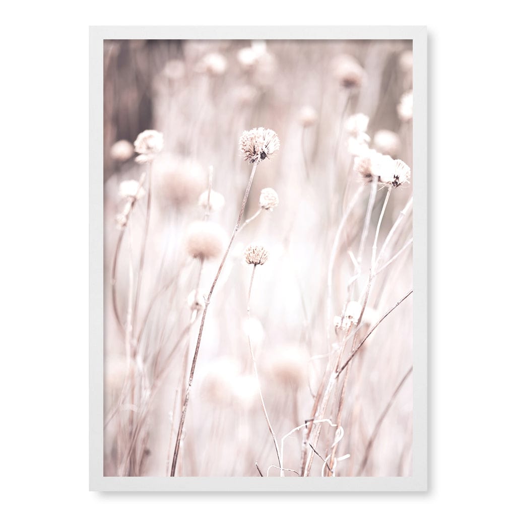 Soft Tone Grass Wall Art Print A2 (42 x 59.4cm) / Matte White Frame / No Border from our Australian Made Framed Wall Art, Prints & Posters collection by Profile Products (Australia) Pty Ltd