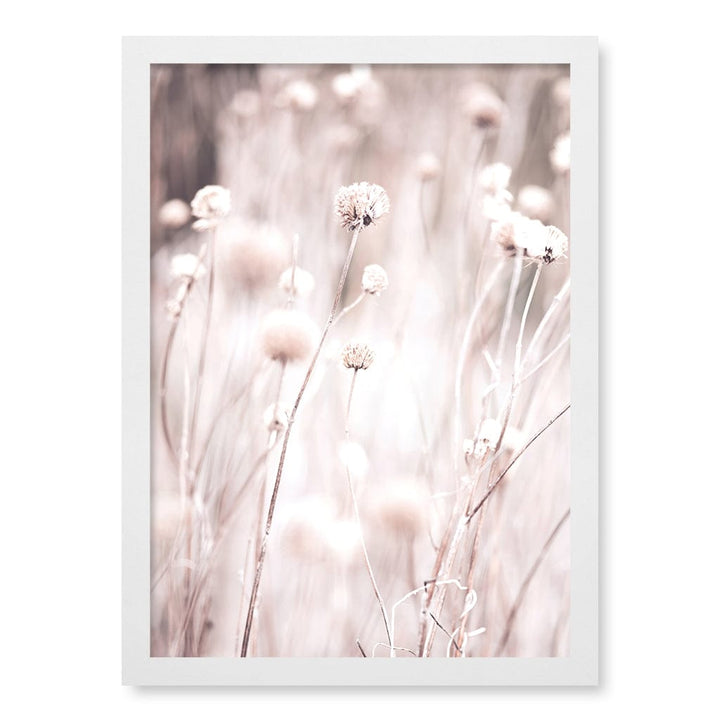 Soft Tone Grass Wall Art Print A3 (29.7 x 42cm) / Matte White Frame / No Border from our Australian Made Framed Wall Art, Prints & Posters collection by Profile Products (Australia) Pty Ltd