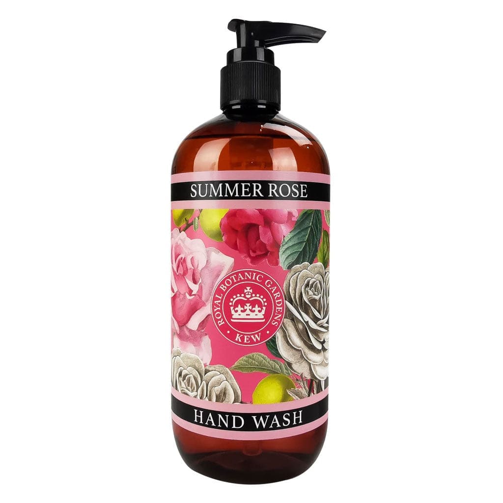 Summer Rose Hand Wash - Kew Gardens Collection from our Liquid Hand & Body Soap collection by The English Soap Company