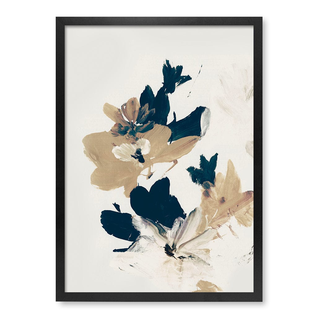 Summer View Abstract Wall Art Print by Dan Hobday A4 (21 x 29.7cm) / Matte Black Frame / No Border from our Australian Made Framed Wall Art, Prints &amp; Posters collection by Profile Australia