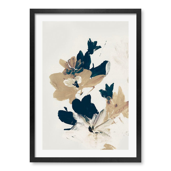 Summer View Abstract Wall Art Print by Dan Hobday A4 (21 x 29.7cm) / Matte Black Frame / White Border from our Australian Made Framed Wall Art, Prints & Posters collection by Profile Australia