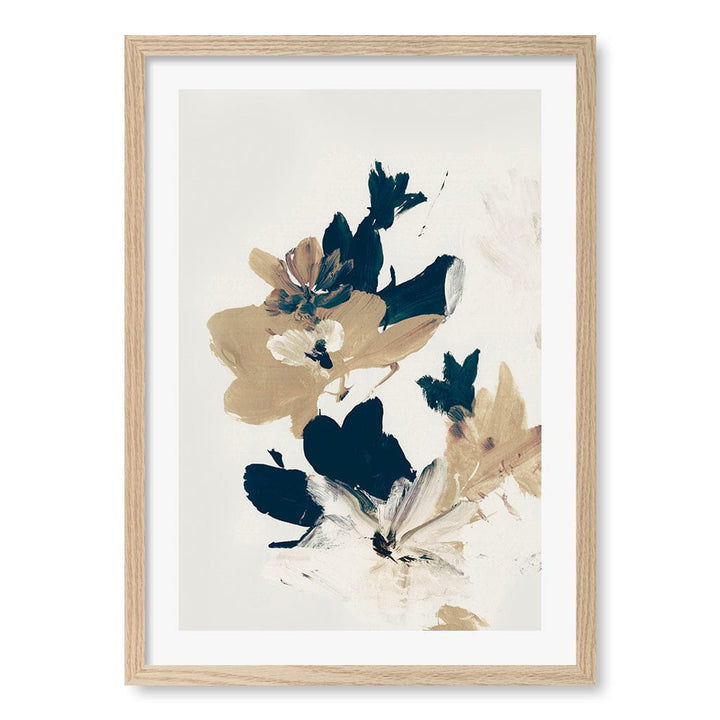 Summer View Abstract Wall Art Print by Dan Hobday A4 (21 x 29.7cm) / Natural Oak Frame / White Border from our Australian Made Framed Wall Art, Prints & Posters collection by Profile Australia
