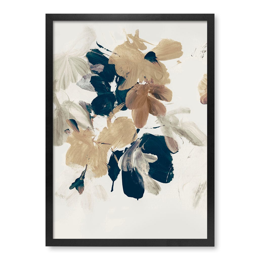 Summer View No2 Abstract Wall Art Print A4 (21 x 29.7cm) / Matte Black Frame / No Border from our Australian Made Framed Wall Art, Prints & Posters collection by Profile Products (Australia) Pty Ltd