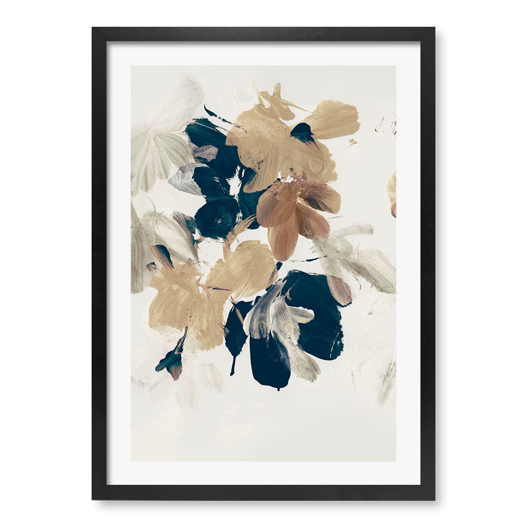 Summer View No2 Abstract Wall Art Print A4 (21 x 29.7cm) / Matte Black Frame / White Border from our Australian Made Framed Wall Art, Prints & Posters collection by Profile Products (Australia) Pty Ltd