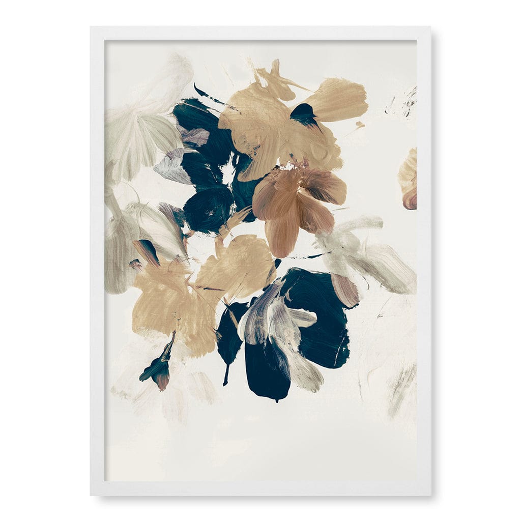 Summer View No2 Abstract Wall Art Print A4 (21 x 29.7cm) / Matte White Frame / No Border from our Australian Made Framed Wall Art, Prints & Posters collection by Profile Products (Australia) Pty Ltd