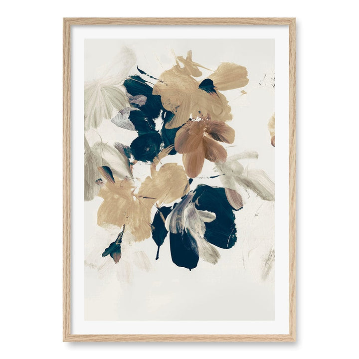 Summer View No2 Wall Art Print A1 (59.4 x 84.1cm) / Natural Oak Frame / White Border from our Australian Made Wall Art collection by Profile Australia