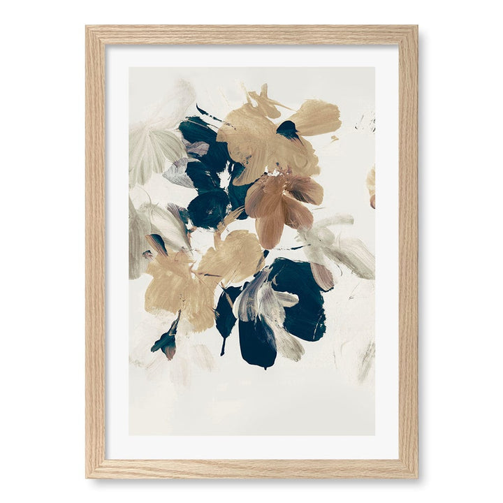 Summer View No2 Wall Art Print A3 (29.7 x 42cm) / Natural Oak Frame / White Border from our Australian Made Wall Art collection by Profile Australia