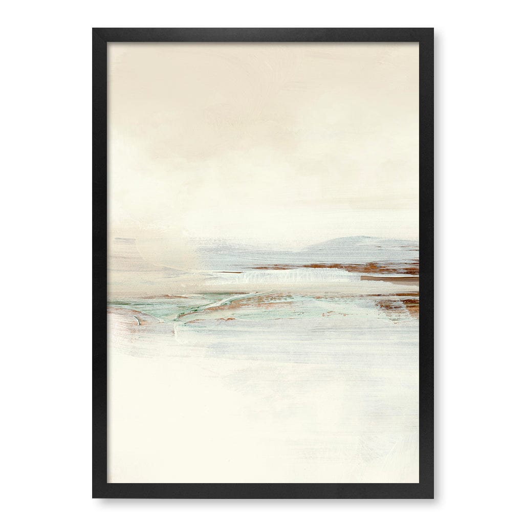 Sun Set 1 Abstract Wall Art Print by Dan Hobday A4 (21 x 29.7cm) / Matte Black Frame / No Border from our Australian Made Framed Wall Art, Prints & Posters collection by Profile Products (Australia) Pty Ltd