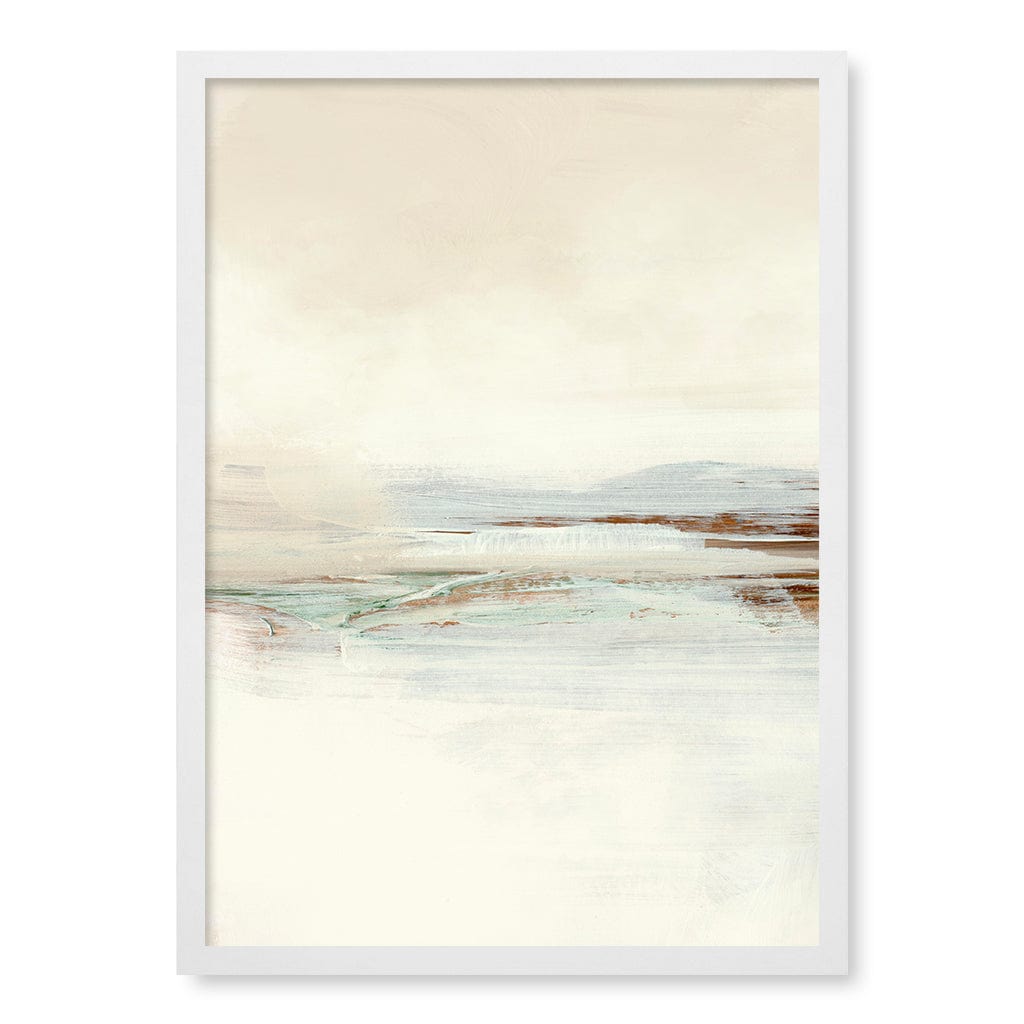 Sun Set 1 Abstract Wall Art Print by Dan Hobday A4 (21 x 29.7cm) / Matte White Frame / No Border from our Australian Made Framed Wall Art, Prints & Posters collection by Profile Products (Australia) Pty Ltd
