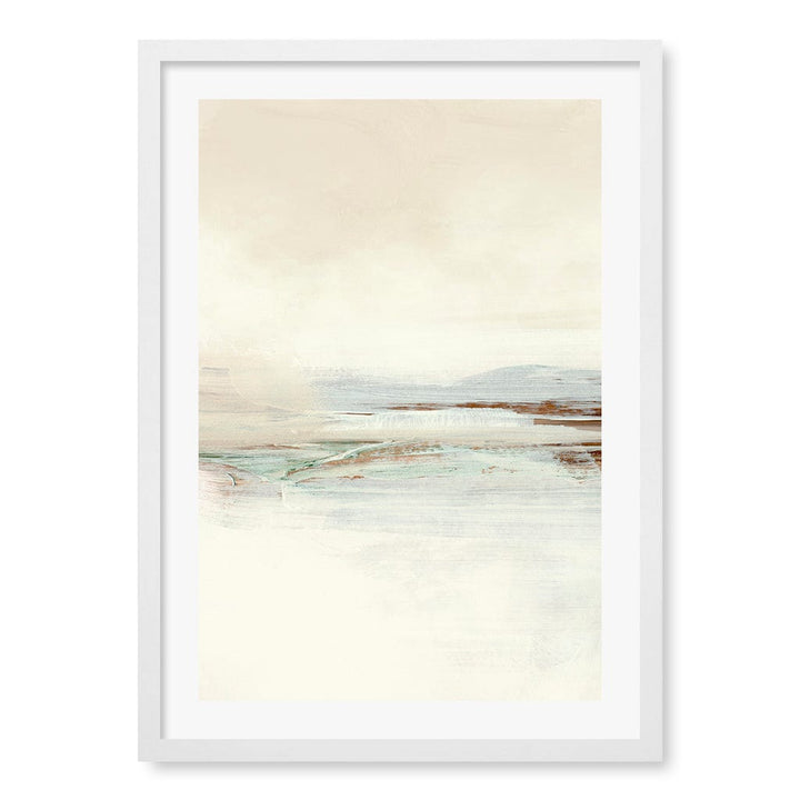 Sun Set 1 Abstract Wall Art Print by Dan Hobday A4 (21 x 29.7cm) / Matte White Frame / White Border from our Australian Made Framed Wall Art, Prints & Posters collection by Profile Products (Australia) Pty Ltd