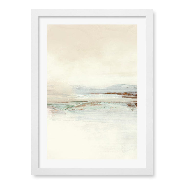 Sun Set 1 Wall Art Print A3 (29.7 x 42cm) / Matte White Frame / White Border from our Australian Made Wall Art collection by Profile Australia