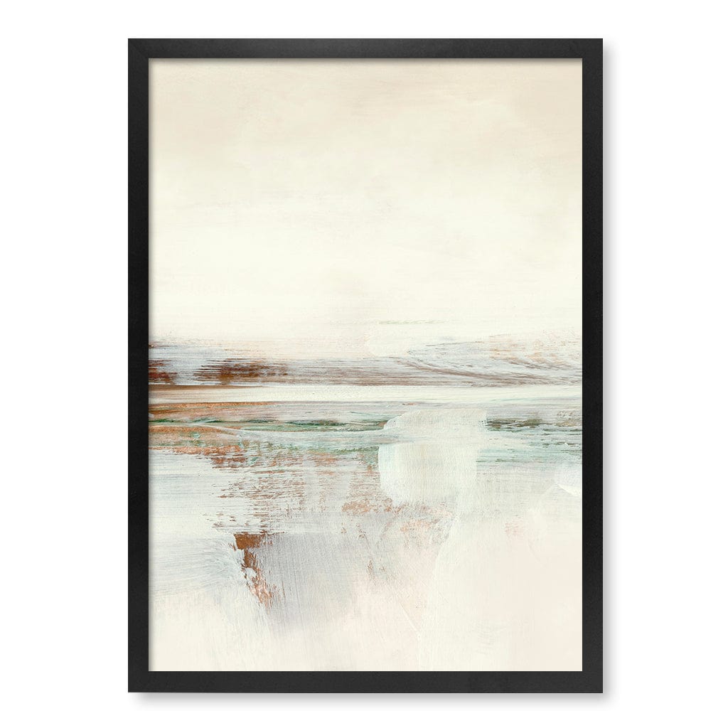Sun Set No2 Abstract Wall Art Print by Dan Hobday A4 (21 x 29.7cm) / Matte Black Frame / No Border from our Australian Made Framed Wall Art, Prints & Posters collection by Profile Products (Australia) Pty Ltd