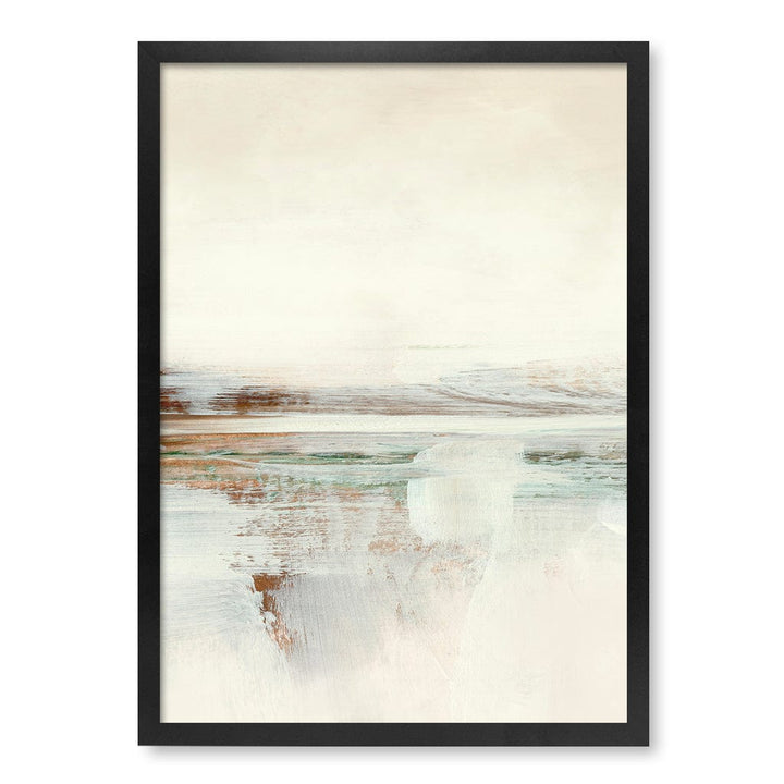Sun Set No2 Abstract Wall Art Print by Dan Hobday A4 (21 x 29.7cm) / Matte Black Frame / No Border from our Australian Made Framed Wall Art, Prints & Posters collection by Profile Products (Australia) Pty Ltd