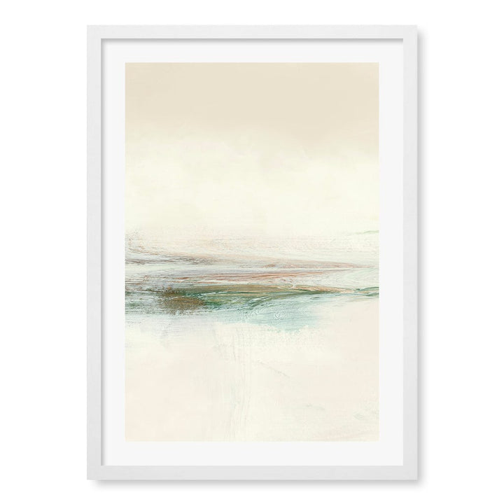 Sun Set No3 Abstract Wall Art Print by Dan Hobday A4 (21 x 29.7cm) / Matte White Frame / White Border from our Australian Made Framed Wall Art, Prints & Posters collection by Profile Products (Australia) Pty Ltd
