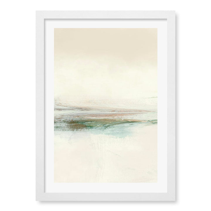 Sun Set No3 Wall Art Print A3 (29.7 x 42cm) / Matte White Frame / White Border from our Australian Made Wall Art collection by Profile Australia