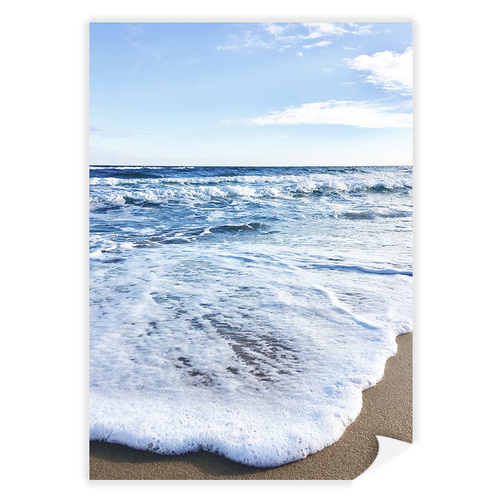Sunrise Beach Foam Wall Art Print A4 (21 x 29.7cm) / Print Only / No Border from our Australian Made Framed Wall Art, Prints & Posters collection by Profile Products (Australia) Pty Ltd