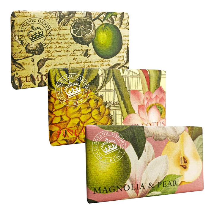 Sweet Bliss Trio Soap Bar Value Pack - Royal Kew Gardens from our Body & Bath collection by The English Soap Company