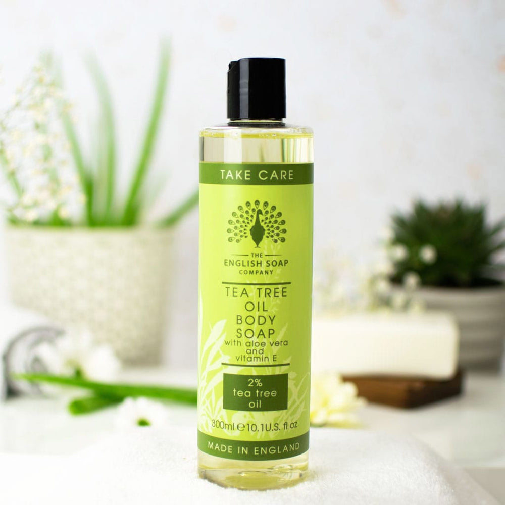 Tea Tree Oil Body Wash from our Liquid Hand & Body Soap collection by The English Soap Company