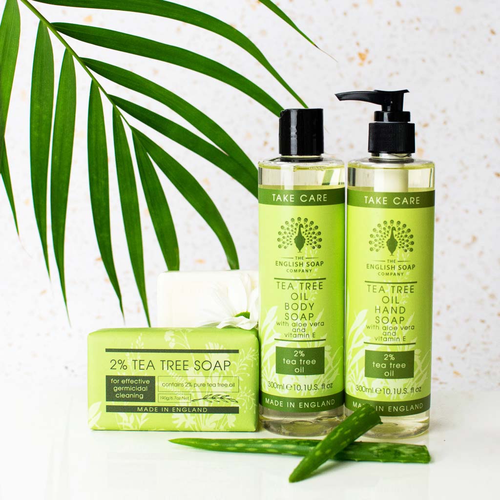 Tea Tree Oil Body Wash from our Liquid Hand & Body Soap collection by The English Soap Company