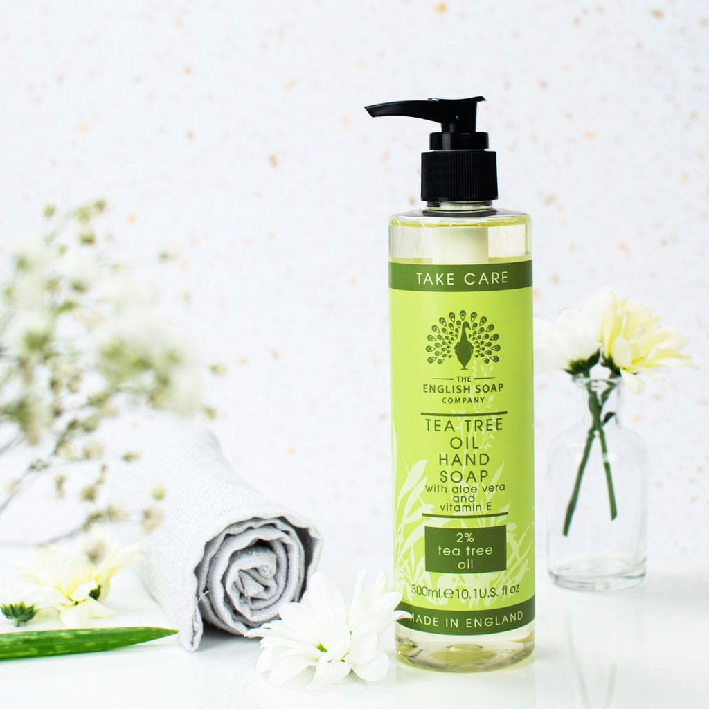 Tea Tree Oil Hand Wash from our Liquid Hand & Body Soap collection by The English Soap Company