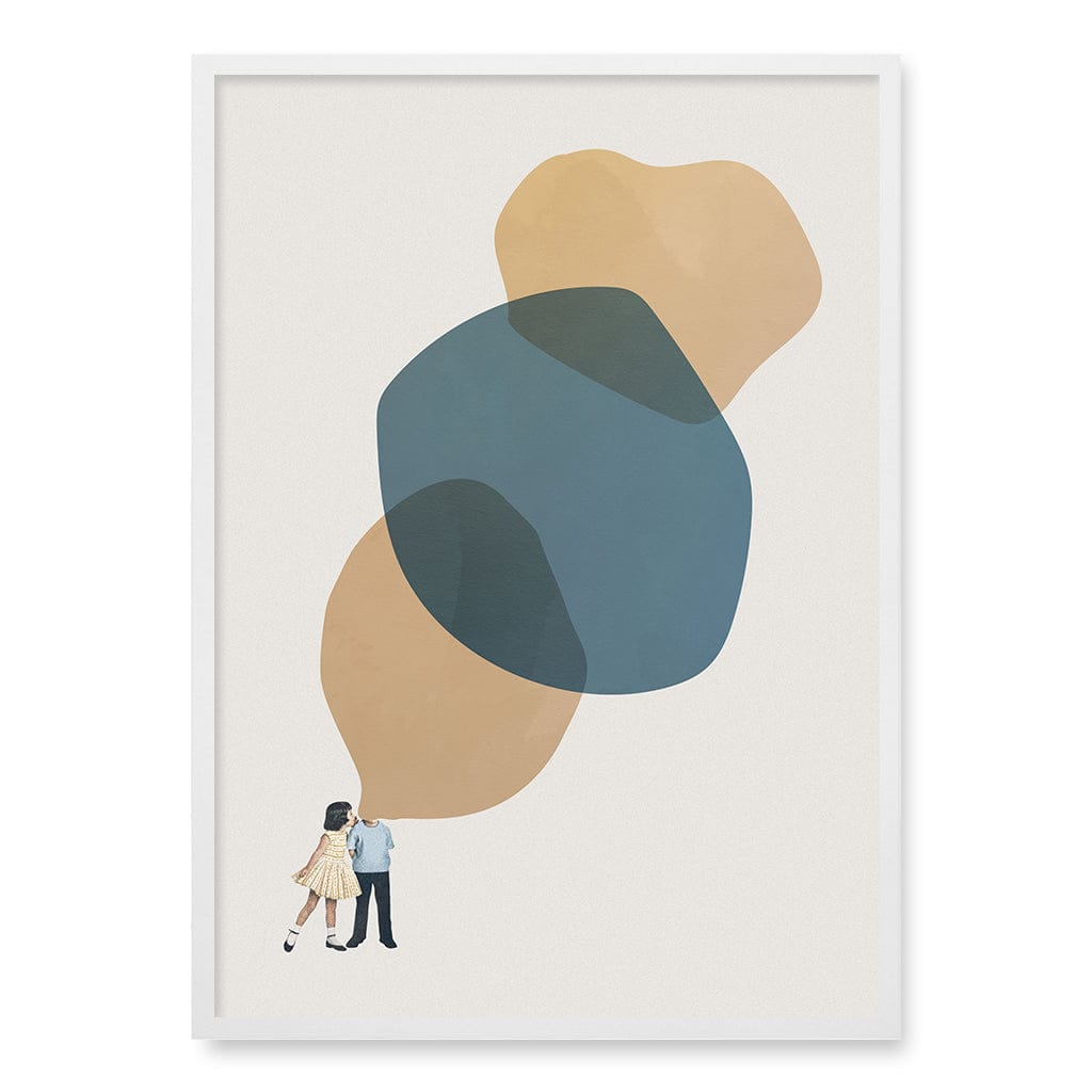 Tell Me Stories Wall Art Print A1 (59.4 x 84.1cm) / Matte White Frame / No Border from our Australian Made Framed Wall Art, Prints & Posters collection by Profile Products (Australia) Pty Ltd