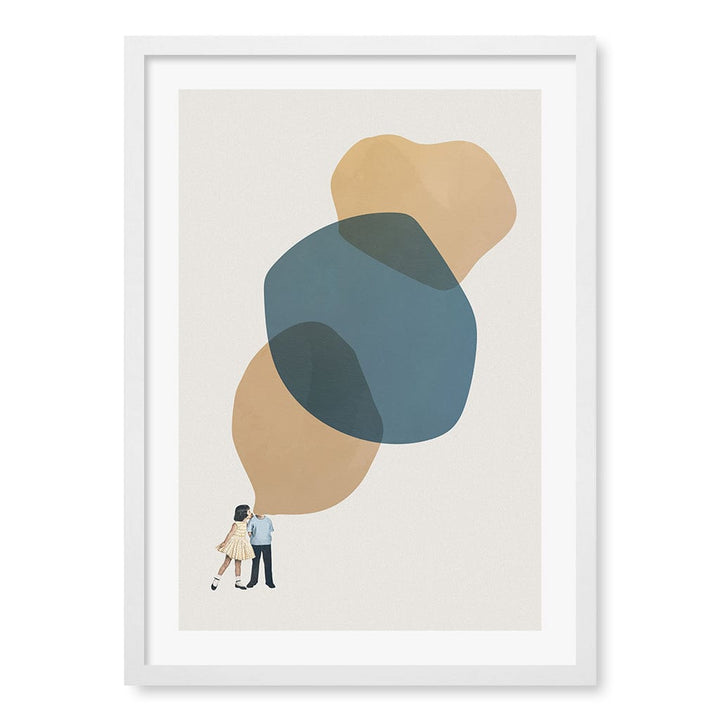 Tell Me Stories Wall Art Print A2 (42 x 59.4cm) / Matte White Frame / White Border from our Australian Made Framed Wall Art, Prints & Posters collection by Profile Products (Australia) Pty Ltd
