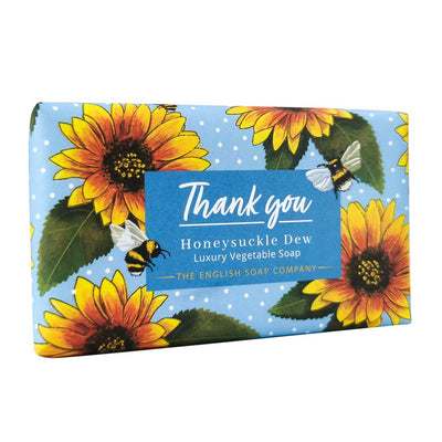 Thank You Zesty Lemon and Orange Gift Bar Soap from our Luxury Bar Soap collection by The English Soap Company