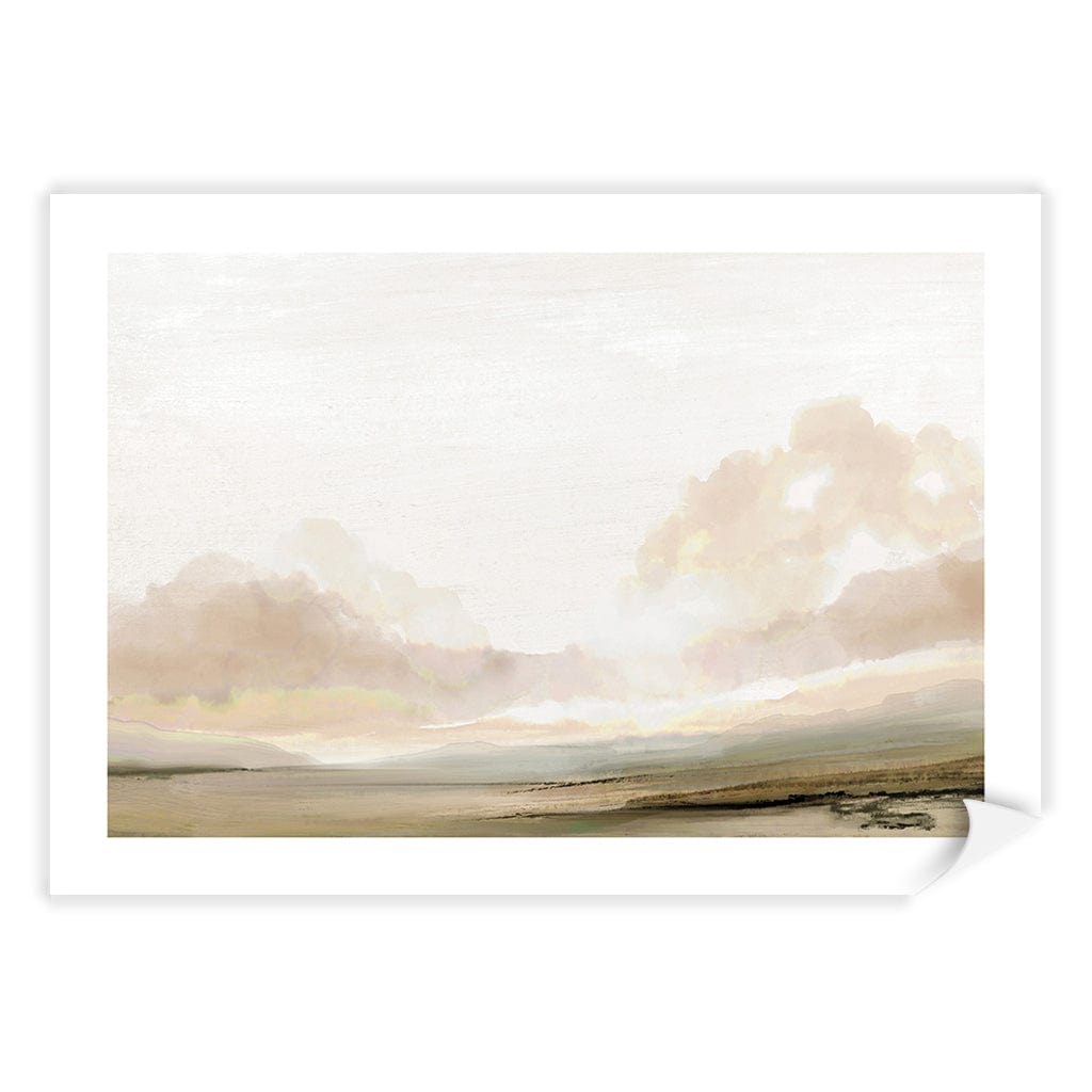The South Abstract Wall Art Print by Dan Hobday A4 (21 x 29.7cm) / Print Only / White Border from our Australian Made Framed Wall Art, Prints & Posters collection by Profile Products (Australia) Pty Ltd