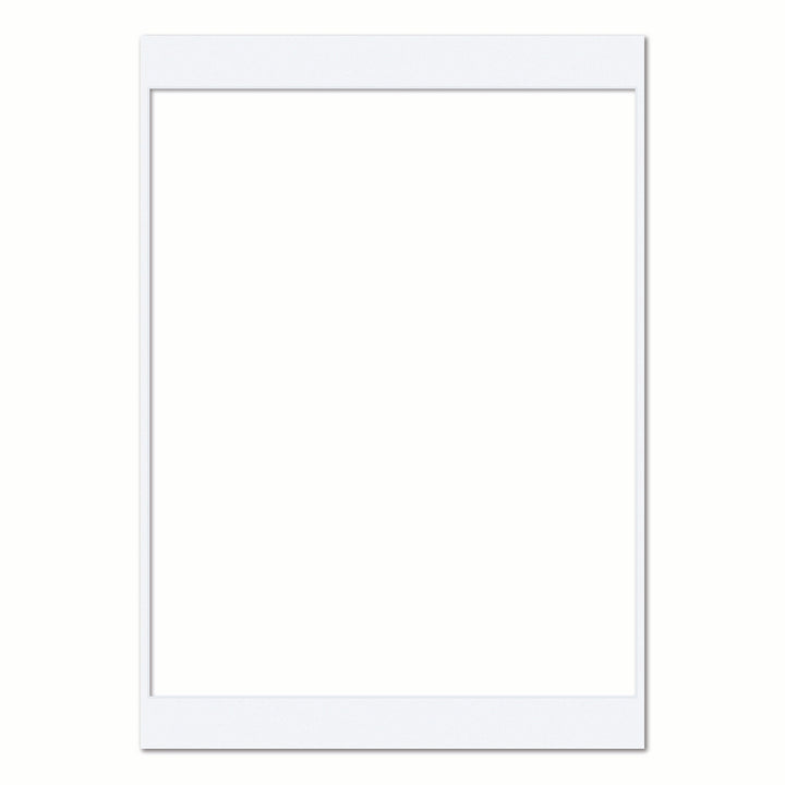 Ultimate White Acid-Free Mat Board A2 (42x59.4cm) to suit 16x20in (40.6x50.8cm) image from our Mat Boards collection by Profile Products (Australia) Pty Ltd